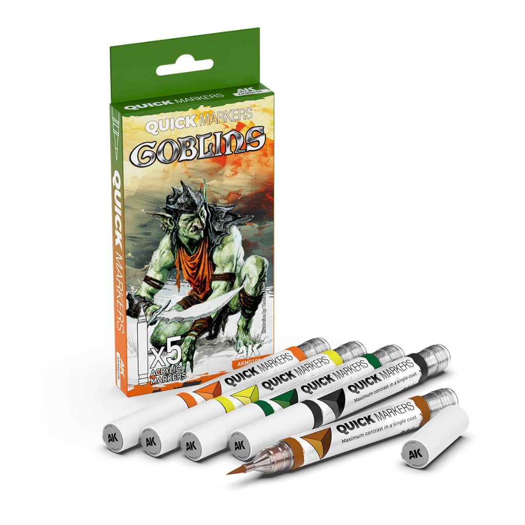 AK Quick Marker Goblins Set - AK Interactive