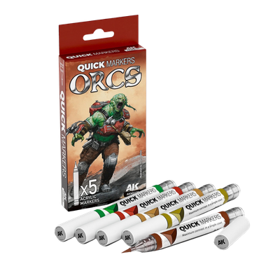 AK Quick Marker Orcs Set - AK Interactive