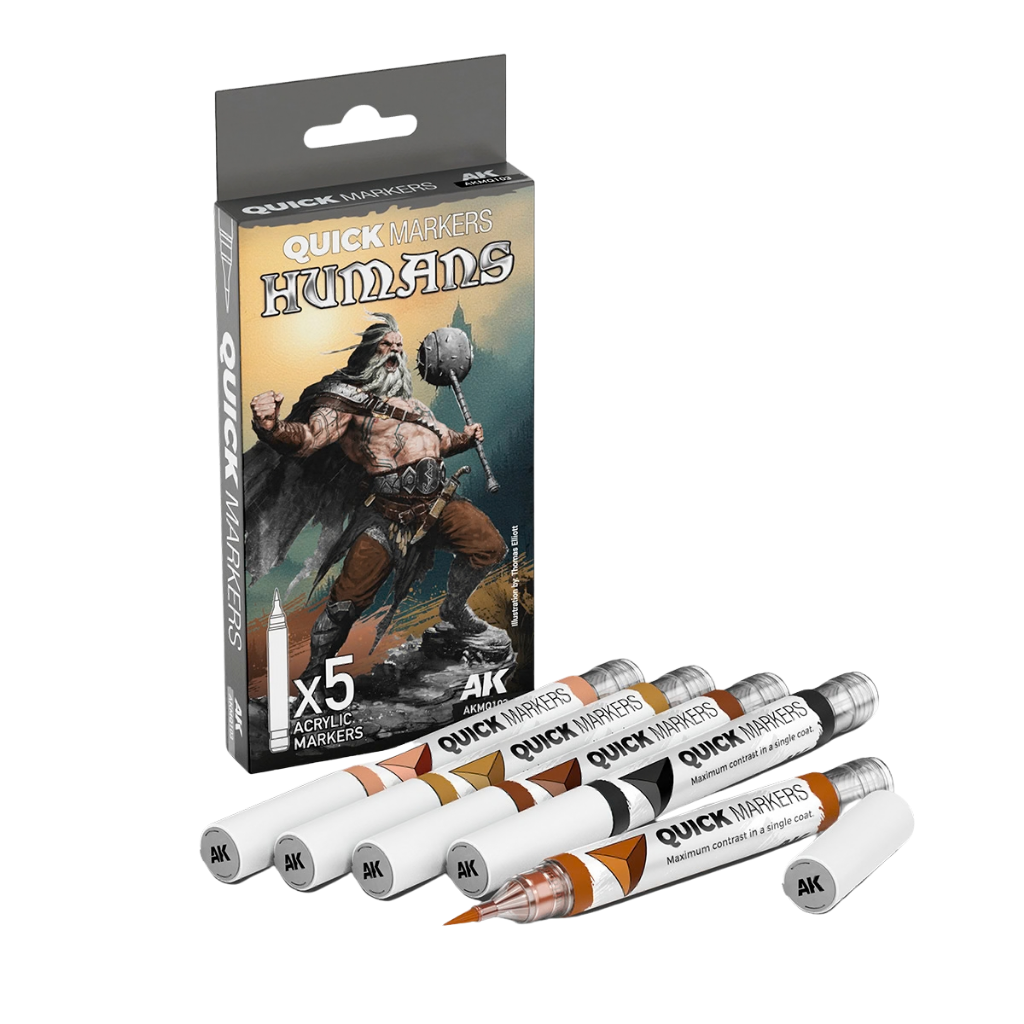 AK Quick Marker Humans Set - AK Interactive