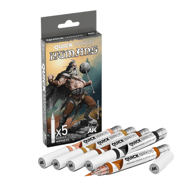 AK Quick Marker Humans Set - AK Interactive