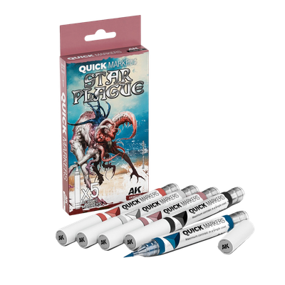 AK Quick Marker Star Plague Set - AK Interactive