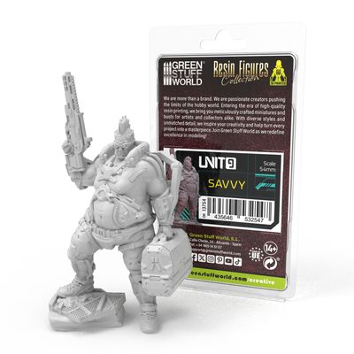UNIT9 figures - Savvy 54mm - Greenstuff World