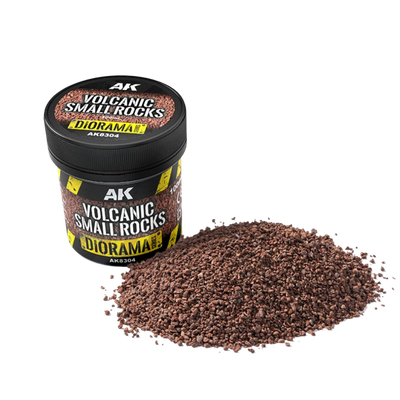 Volcanic Small Rocks - 100ml - Diorama - AK Interactive