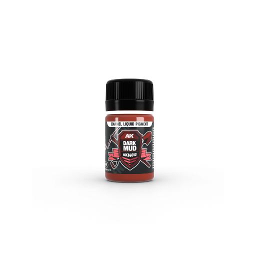 Dark Mud – ENAMEL LIQUID PIGMENT 35 ml - AK Interactive