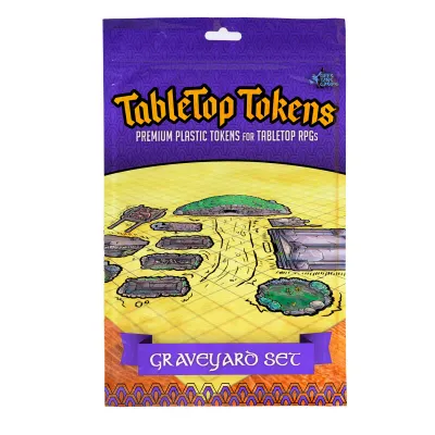 GTG Minis Tabletop Tokens Graveyard Set