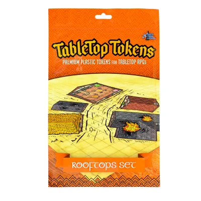 GTG Minis Tabletop Tokens Rooftops Set