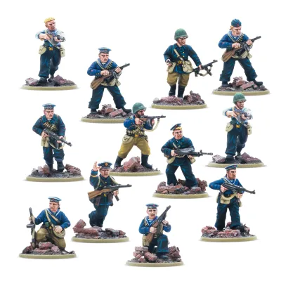 Soviet Naval Brigade veteran squad (2026) - Bolt Action - Warlord Games