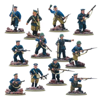 Soviet Naval Brigade squad (2026) - Bolt Action - Warlord Games