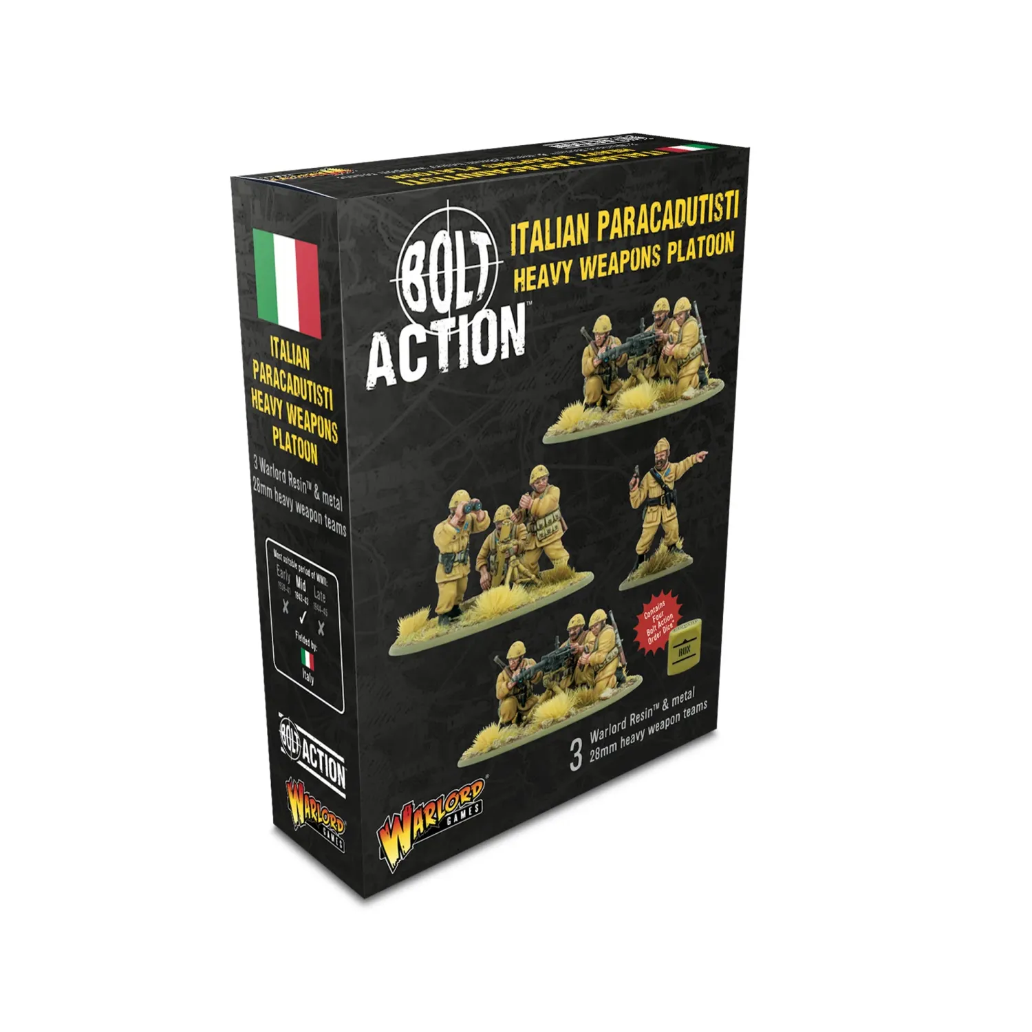 Italian Paracadutisti heavy weapons platoon - Allies - Bolt Action Italian Paracadutisti heavy weapons platoon - Allies - Bolt Action