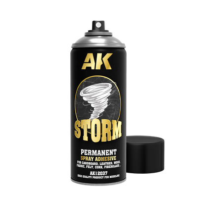 AK Storm 400ml Permanent Spray Adhesive Glue Kontaktkleber  - AK Interactive