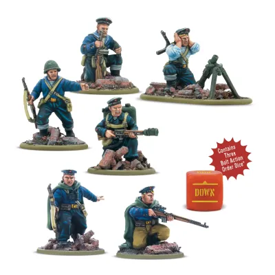 Soviet Naval Brigade Weapon Teams - Bolt Action - Warlord Games