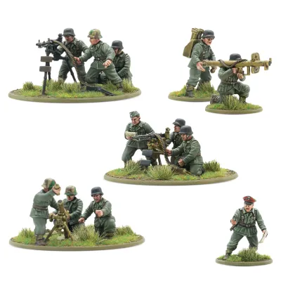 German Heavy Weapons Platoon - Bolt Action - Warlord Games
