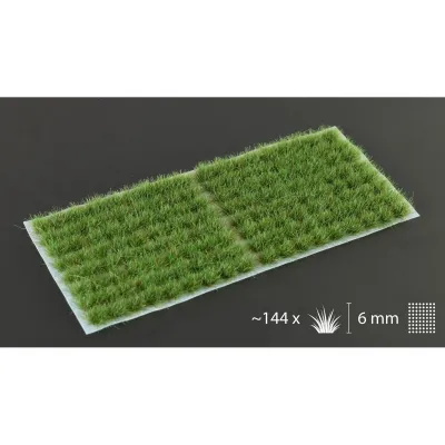 Tufts Strong Green 6mm Small - Gamers Grass Tufts Strong Green 6mm Small - Gamers Grass