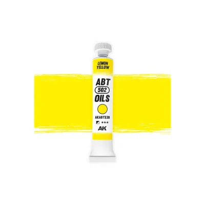 Lemon Yellow (20mL) - Ölfarbe - Oil - Abteilung 502