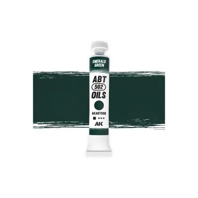 Emerald green (20mL) - Ölfarbe - Oil - Abteilung 502