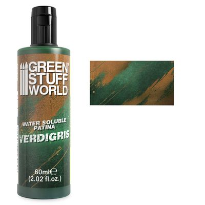Water soluble patina VERDIGRIS 60ml - Greenstuff World
