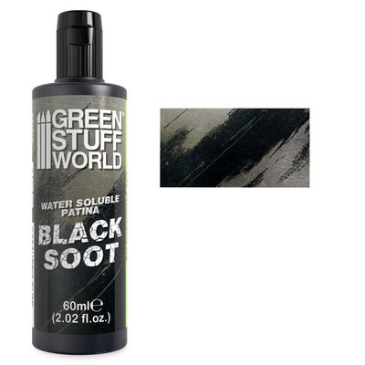 Water soluble patina Black Soot 60ml - Greenstuff World