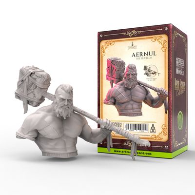 Claymore Miniatures - Aernul the Fearless - Greenstuff World