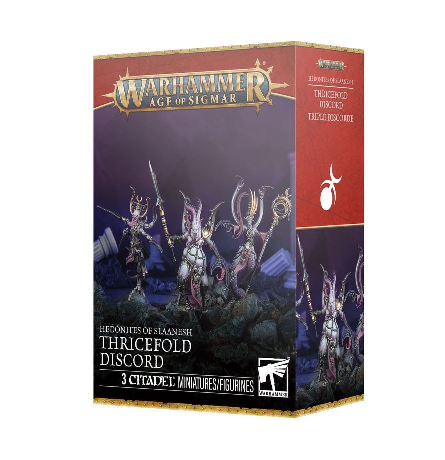 MO: Thricefold Discord Das Zwieträchtige Dreigestirn - DAEMONS OF SLAANESH - Warhammer Age of Sigmar - Games Workshop