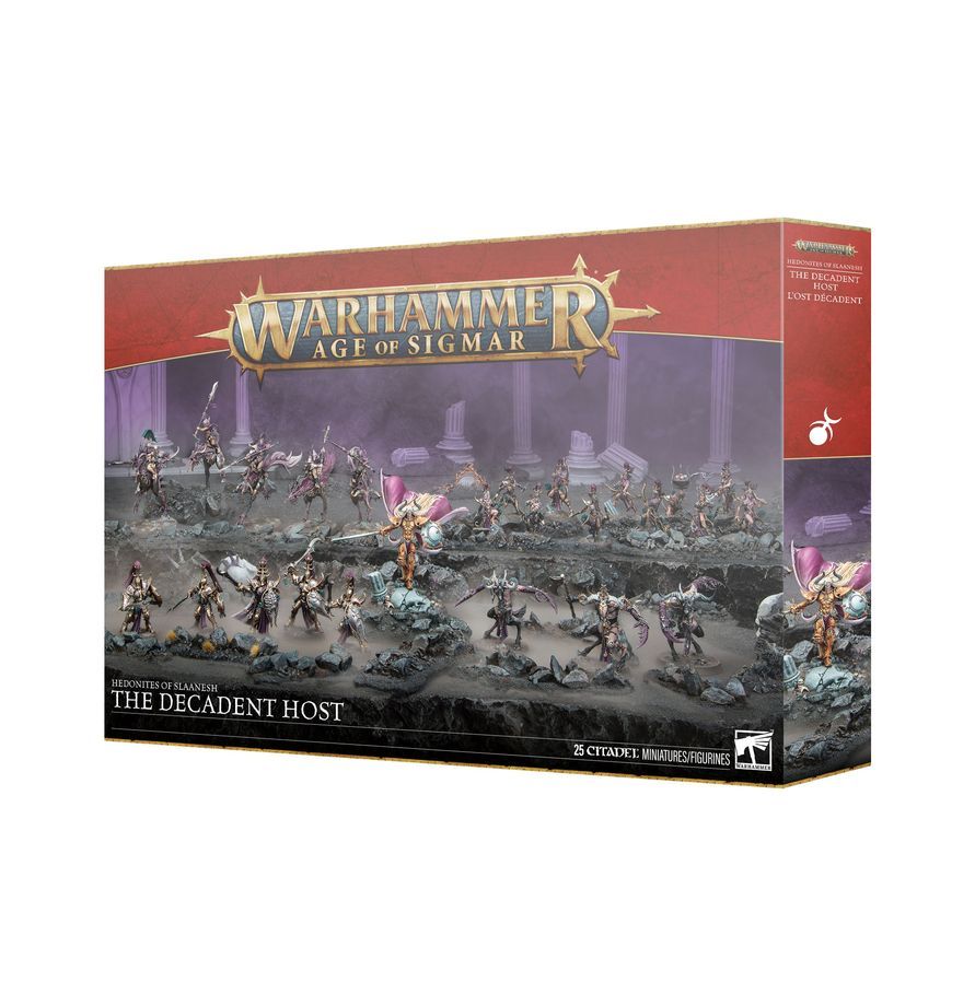 Battleforce The Decadent Host Streitmacht der Hedoniten des Slaanesh – Das dekadente Heer - DAEMONS OF SLAANESH - Warhammer Age of Sigmar - Games Workshop