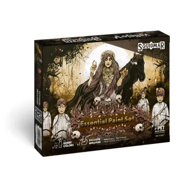 Squidmar x Vallejo - Essential Paint Set - Vallejo Game Color - Farben