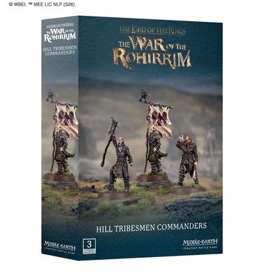 Befehlshaber der Bergstammkrieger Hill Trimesmen Commanders - Lord of the Rings - Games Workshop