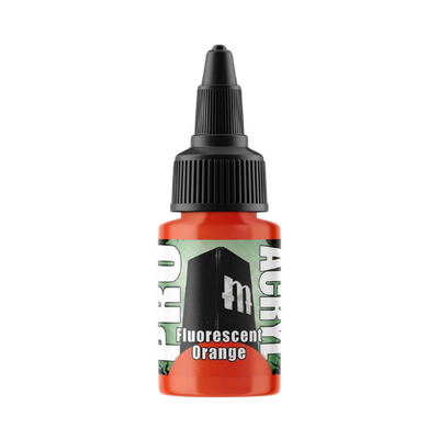 Pro Acryl Fluorescent Orange (22ml) - Pro Acryl