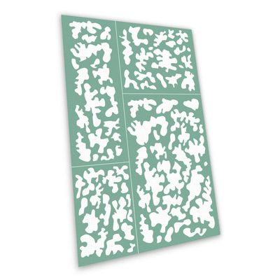 Flexible Schablonen - Self-adhesive stencils - Classic Camo 1 - Greenstuff World