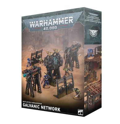 MO: Schlachtfeld Armageddon: Galvaniknetzwerk Galvanic Network - Gelände - Games Workshop MO: Schlachtfeld Armageddon: Galvaniknetzwerk Galvanic Network - Gelände - Games Workshop