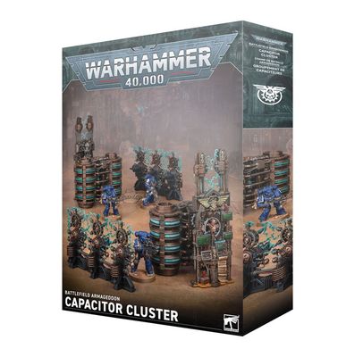 MO: Schlachtfeld Armageddon: Kondensatoranlage Capacitor Cluster - Gelände - Games Workshop MO: Schlachtfeld Armageddon: Kondensatoranlage Capacitor Cluster - Gelände - Games Workshop