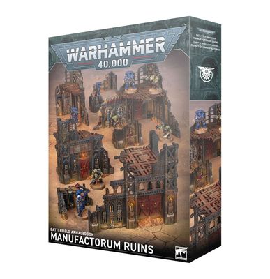 MO: Schlachtfeld Armageddon: Manufactorum-Ruinen Manufactorum Ruins - Gelände - Games Workshop MO: Schlachtfeld Armageddon: Manufactorum-Ruinen Manufactorum Ruins - Gelände - Games Workshop