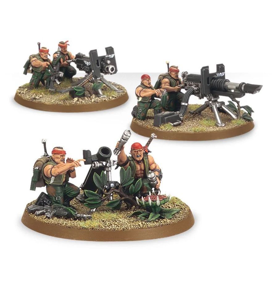 Catachanischer Unterstützungswaffentrupp Catachan Heavy Weapon Squad - Astra Militarum- Warhammer 40.000 - Games Workshop