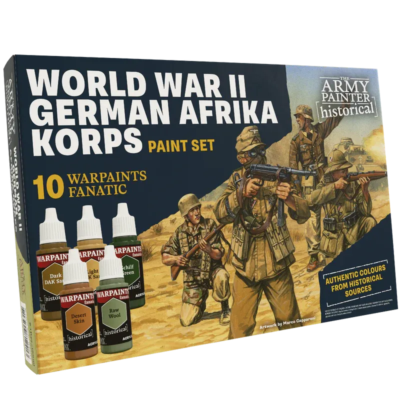 Historical: WWII German Afrika Korps - Warpaints Fanatics - The Army Painter