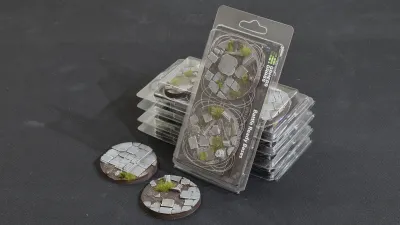 Temple Base Round 60mm (x2) - Gamers Grass Temple Base Round 60mm (x2) - Gamers Grass