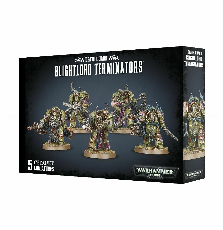 Death Guard Blightlord Terminators Pestgarde Terminatoren - Warhammer 40.000 - Games Workshop