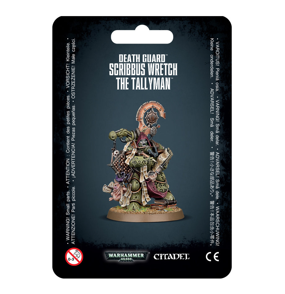 DEATH GUARD SCRIBBUS WRETCH THE TALLYMAN der Verweser - Warhammer 40.000 - Games Workshop