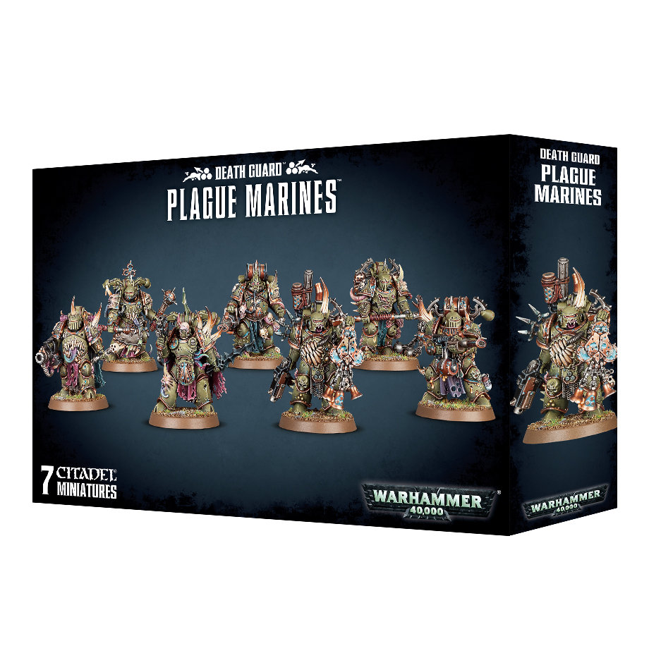 DEATH GUARD PLAGUE MARINES Seuchenmarines - Warhammer 40.000 - Games Workshop