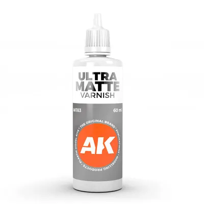 Ultra Matte Finish Varnish 60 ml - AK Interactive