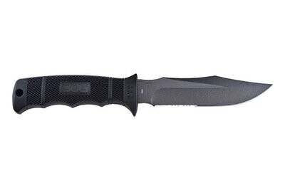 SOG SEAL PUP PARTIAL SERRATED KNIFE