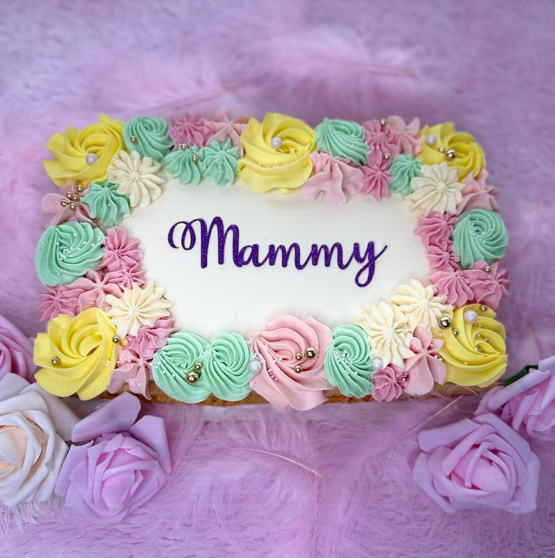 Mothers Day Large Flat Cake