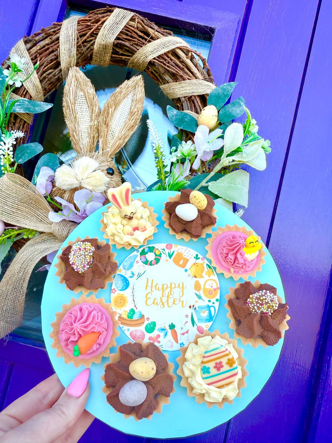 Egg-stra Special Chocolate Ganache Tarts