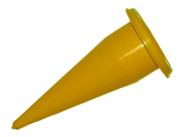 YGCN-3 Yellow Cone Nozzle - 3 Pack