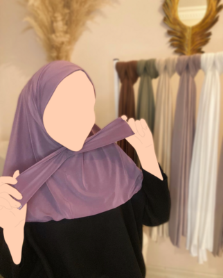 Hijab à clipser