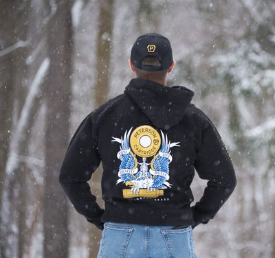 Long Live Quality Brass Hoodie (Black)