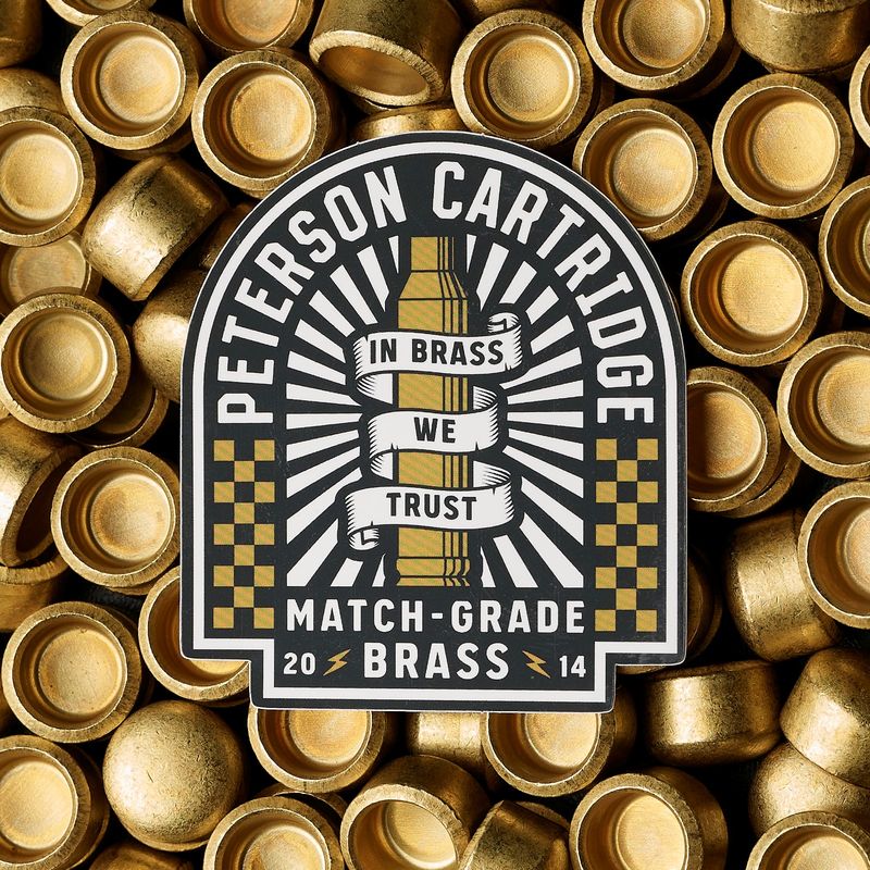 In Brass We Trust Sticker