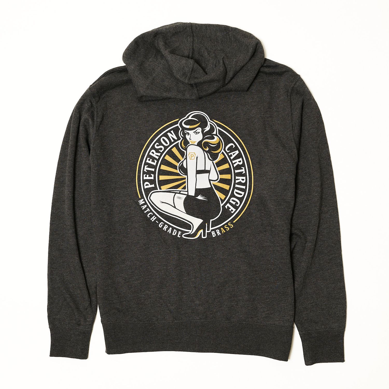 Pin Up Lightweight Zip Up Hoodie