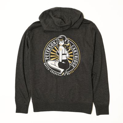 Pin Up Lightweight Zip Up Hoodie