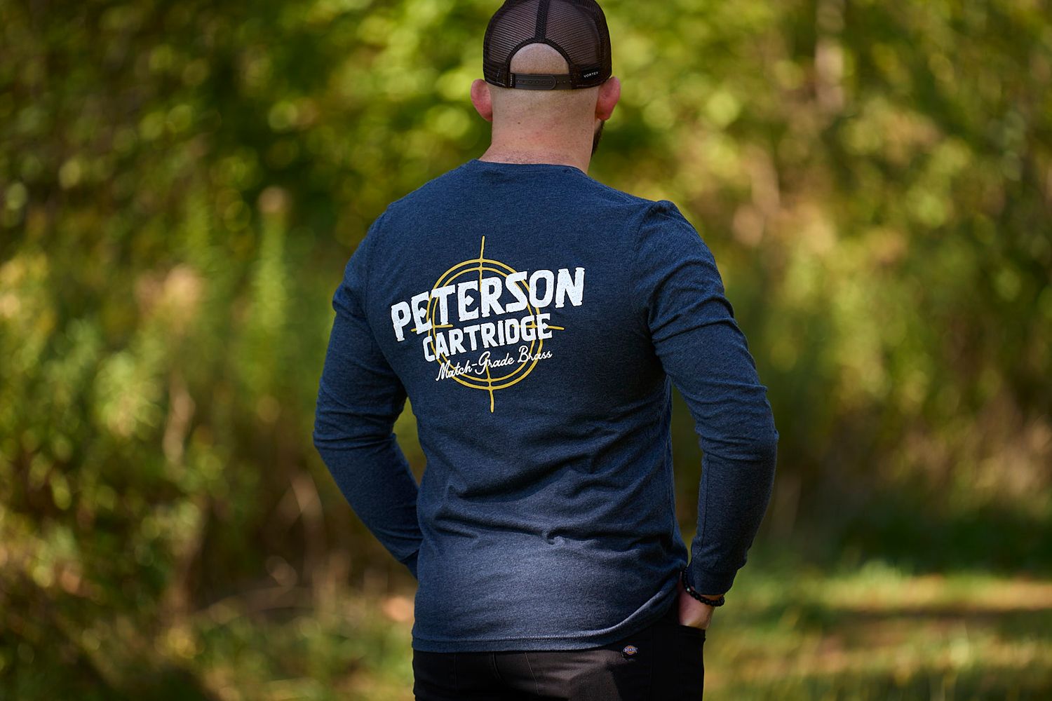 Script Style 2 - Long Sleeve (Blue)