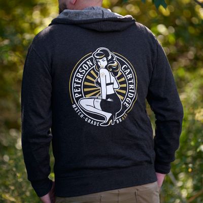 Pin Up Lightweight Zip Up Hoodie