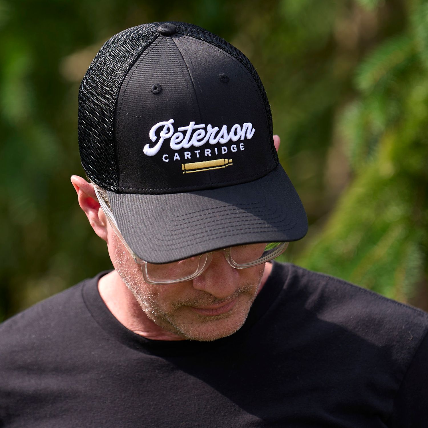 Black Script Logo Hat